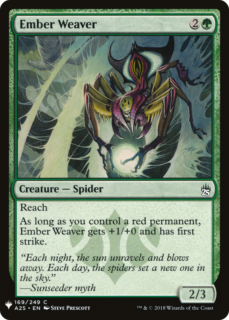 Ember Weaver (LIST-A25-169) [The List]