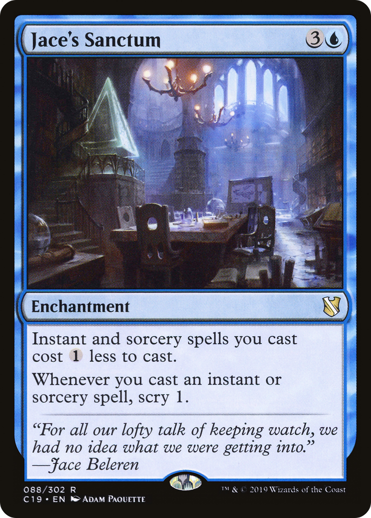 Jace's Sanctum (C19-088) [Commander 2019]
