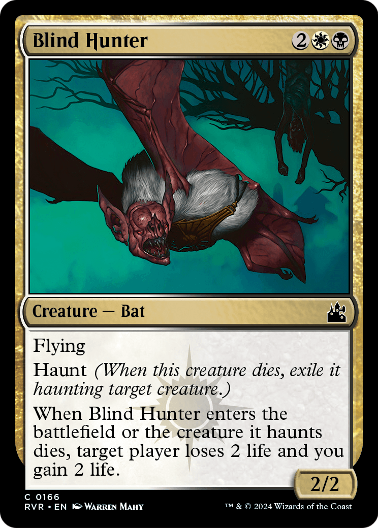 Blind Hunter (RVR-166) [Ravnica Remastered] Foil