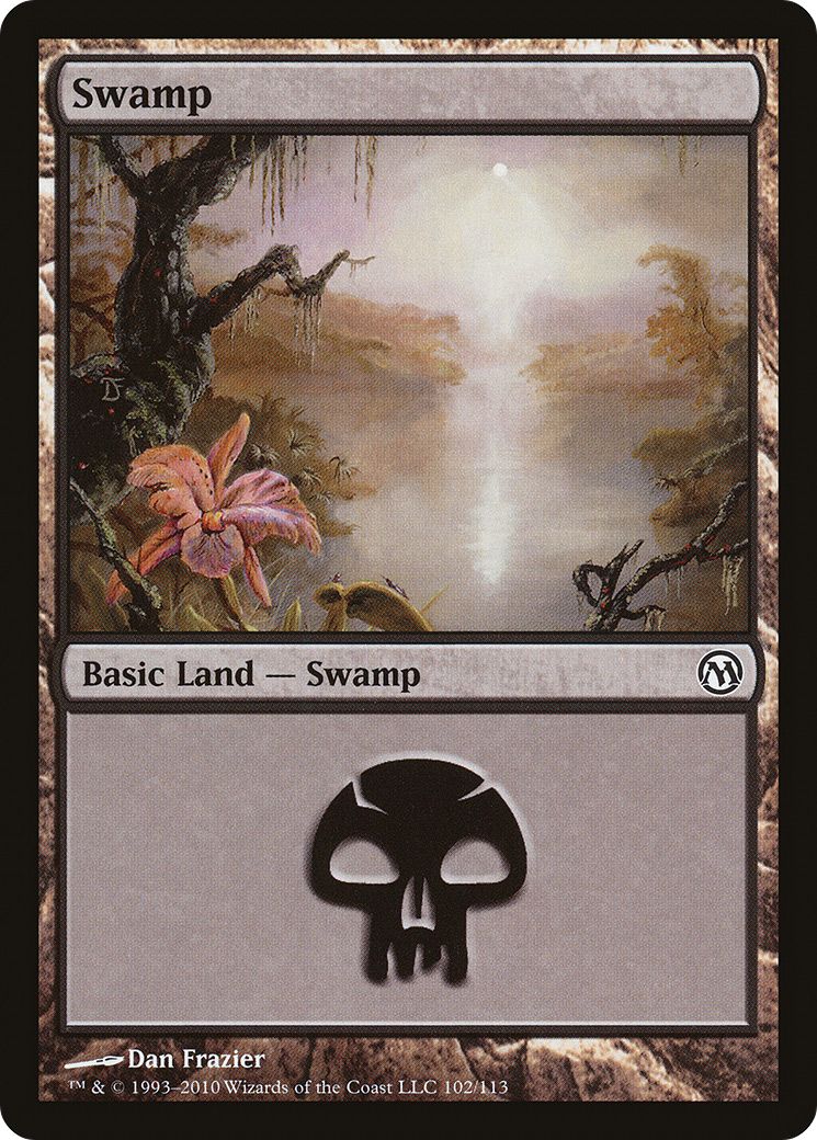 Swamp (DPA-102) [Duels of the Planeswalkers]