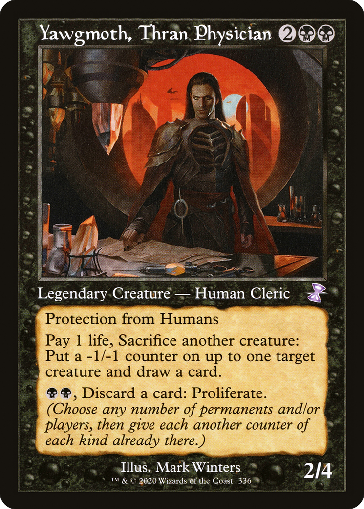 Yawgmoth, Thran Physician (TSR-336) [Time Spiral Remastered] Foil