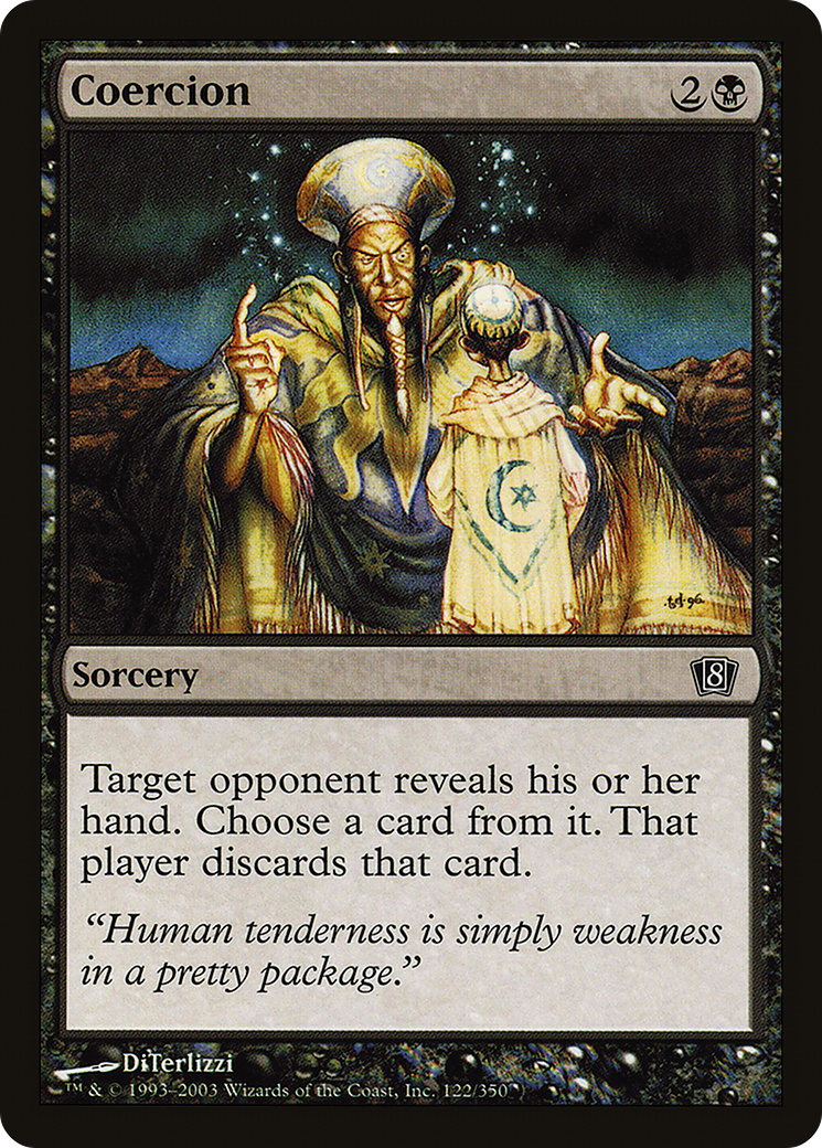 Coercion (8ED-122) [8th Edition] Foil