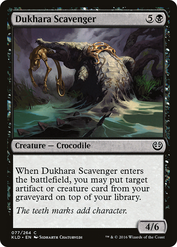 Dukhara Scavenger (KLD-077) [Kaladesh]