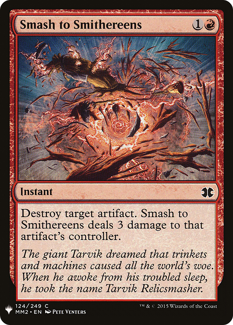 Smash to Smithereens (LIST-MM2-124) [The List]