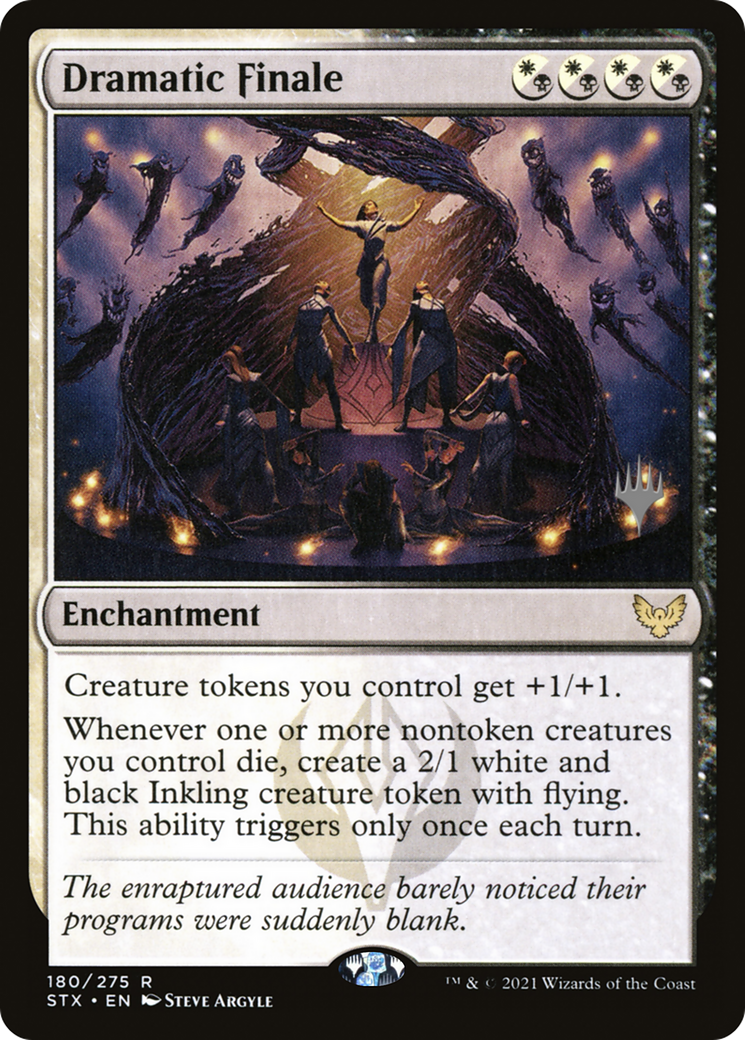 Dramatic Finale (PPSTX-180) [Promo Pack: Strixhaven: School of Mages Promos] Foil