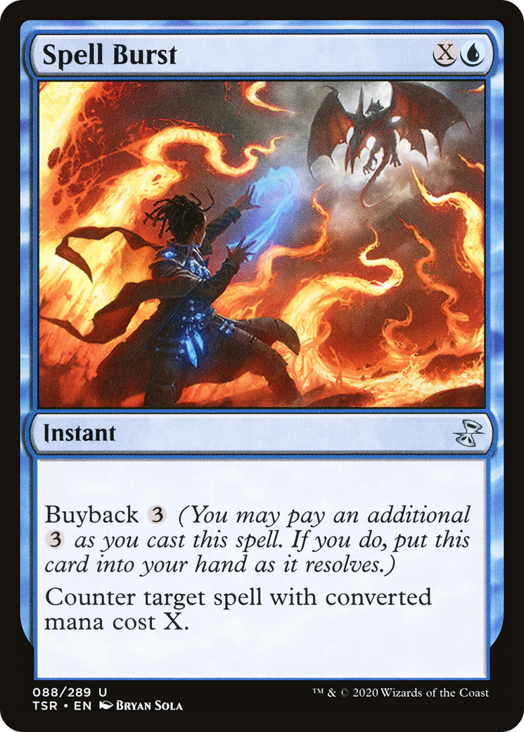 Spell Burst (TSR-088) [Time Spiral Remastered] Foil