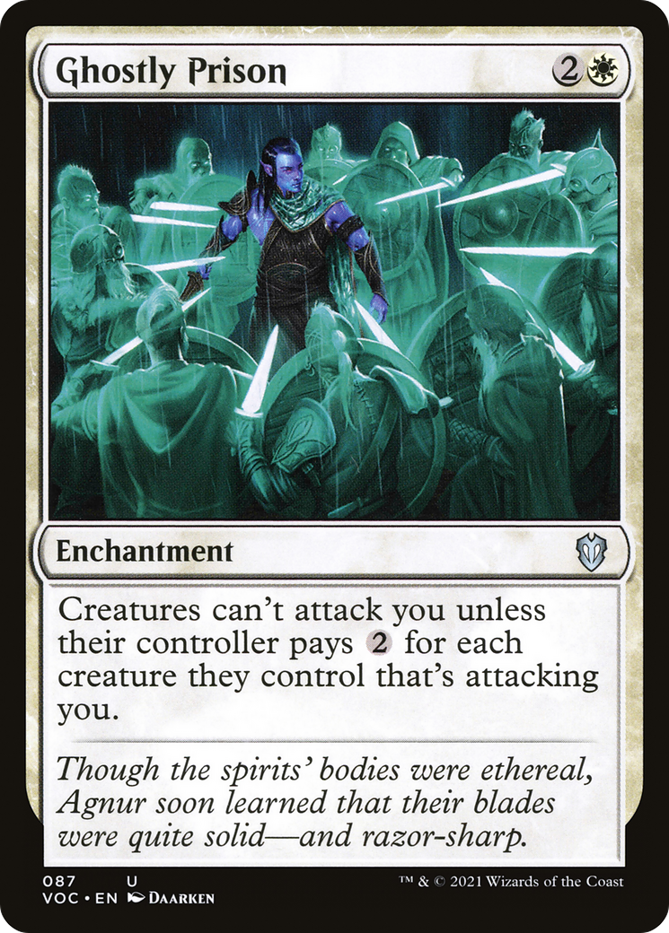 Ghostly Prison (VOC-087) [Crimson Vow Commander]