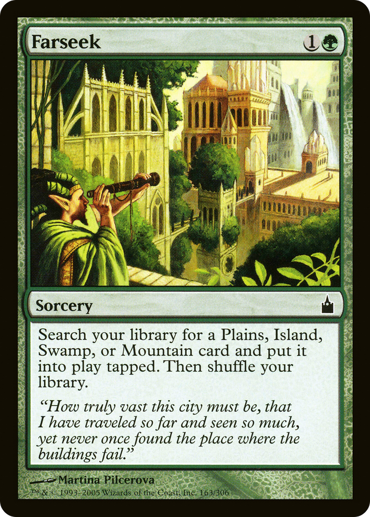 Farseek (RAV-163) [Ravnica: City of Guilds] Foil