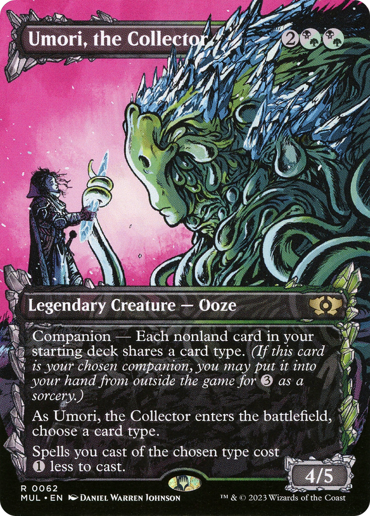 Umori, the Collector (MUL-062) (Showcase) (Borderless) [Multiverse Legends]
