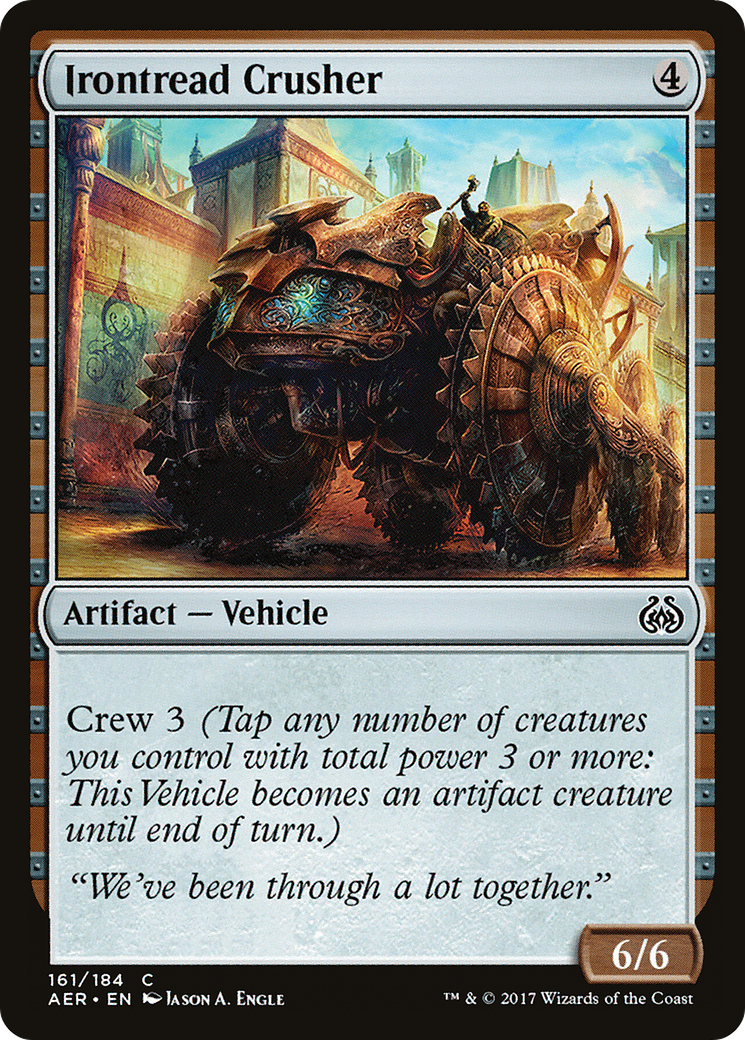 Irontread Crusher (AER-161) [Aether Revolt] Foil