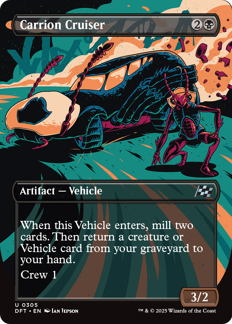 Carrion Cruiser (Borderless) (DFT-305) [Aetherdrift]