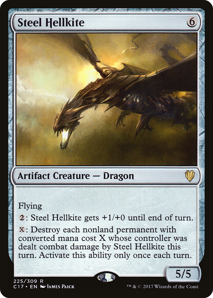 Steel Hellkite (C17-225) [Commander 2017]