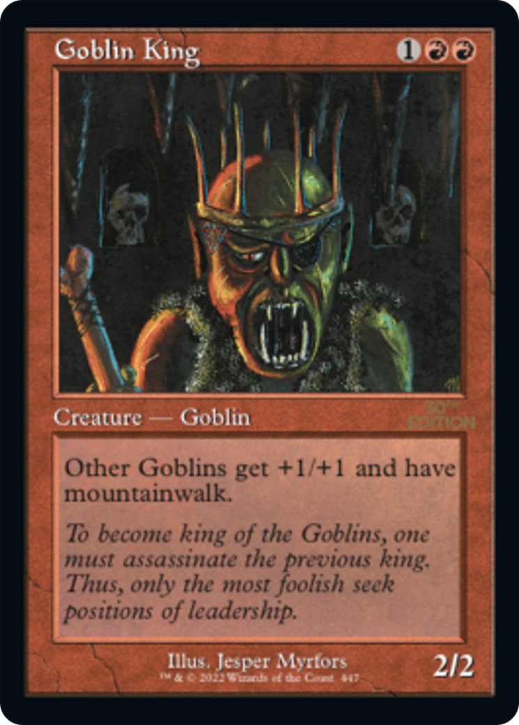Goblin King (Retro Frame) (30A-447) [30th Anniversary Edition]