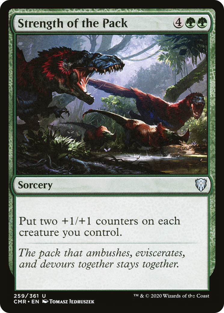 Strength of the Pack (CMR-259) [Commander Legends]