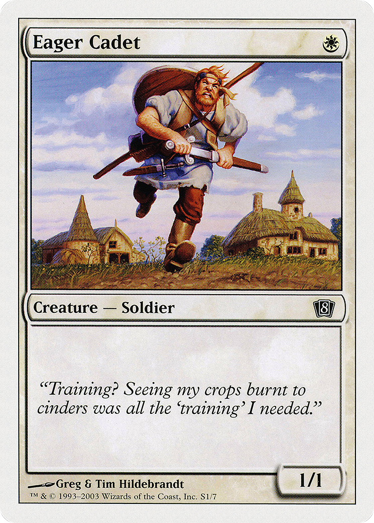 Eager Cadet (8ED-0S1) [8th Edition]