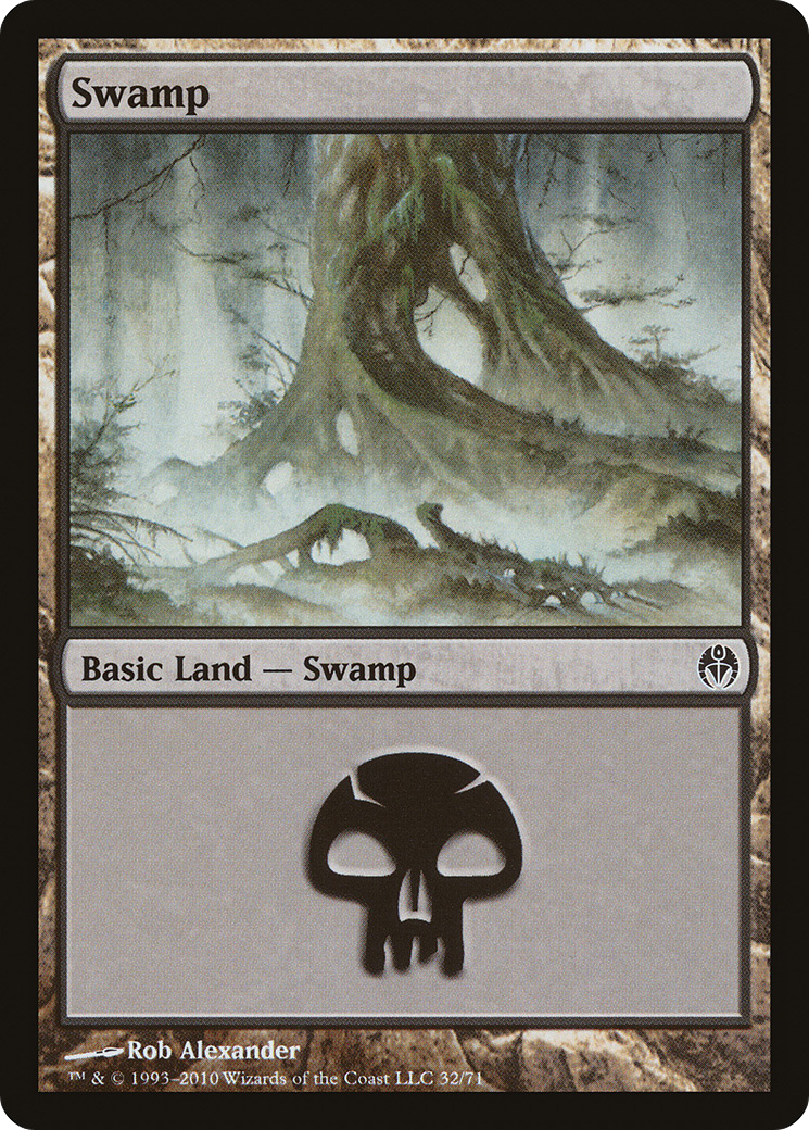 Swamp (DDE-032) [Duel Decks: Phyrexia vs. the Coalition]