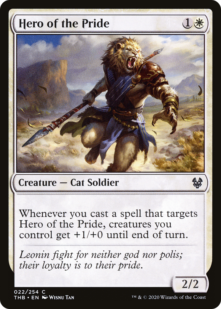 Hero of the Pride (THB-022) [Theros Beyond Death] Foil