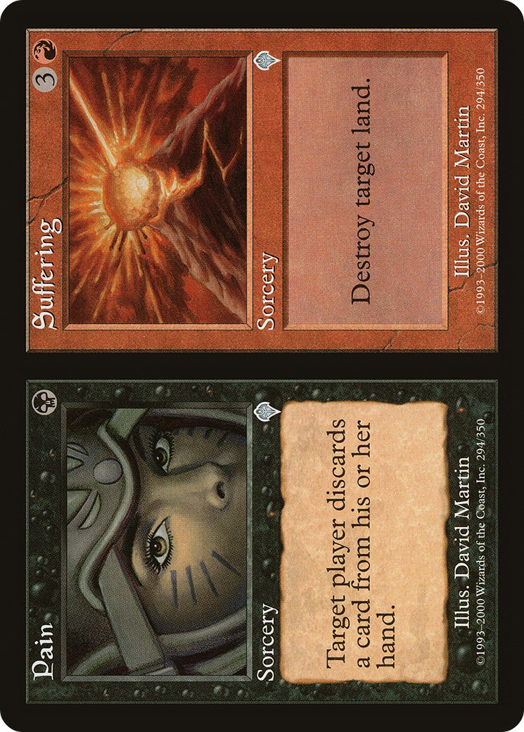Pain // Suffering (INV-294) [Invasion] Foil