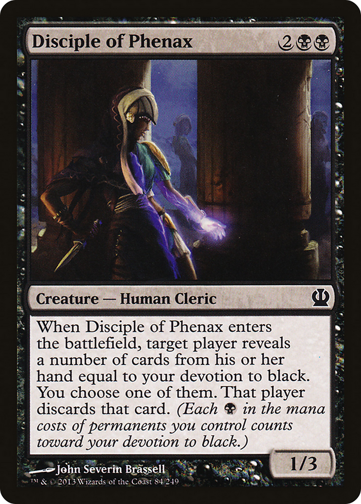 Disciple of Phenax (THS-084) [Theros]