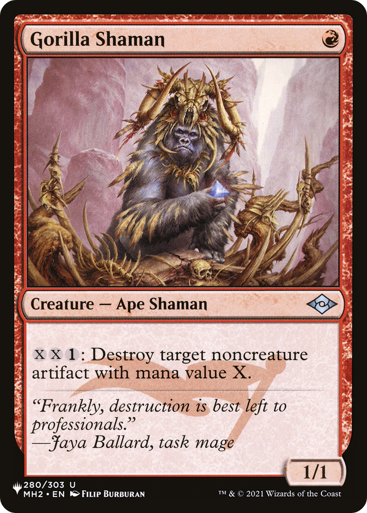 Gorilla Shaman (LIST-MH2-280) [The List]