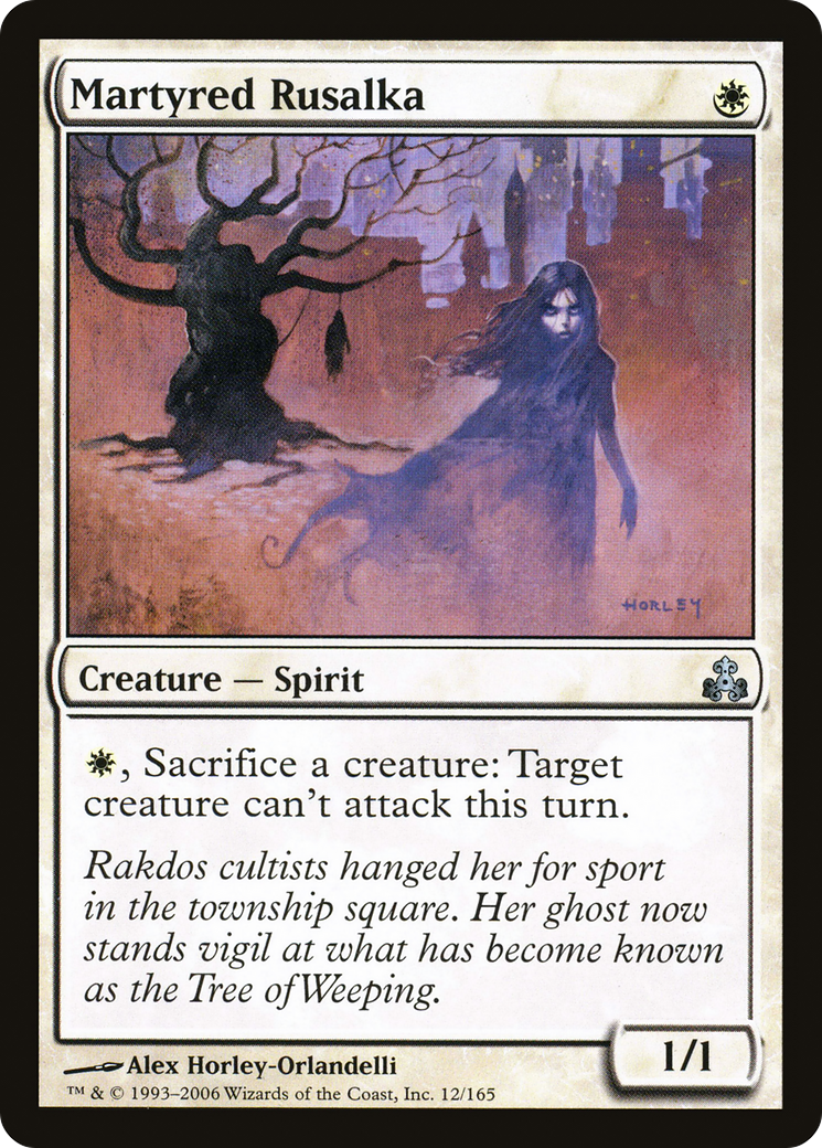Martyred Rusalka (GPT-012) [Guildpact]