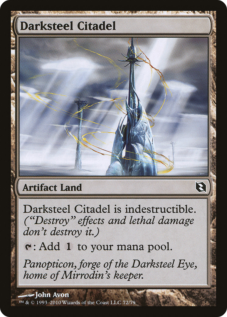 Darksteel Citadel (DDF-072) [Duel Decks: Elspeth vs. Tezzeret]