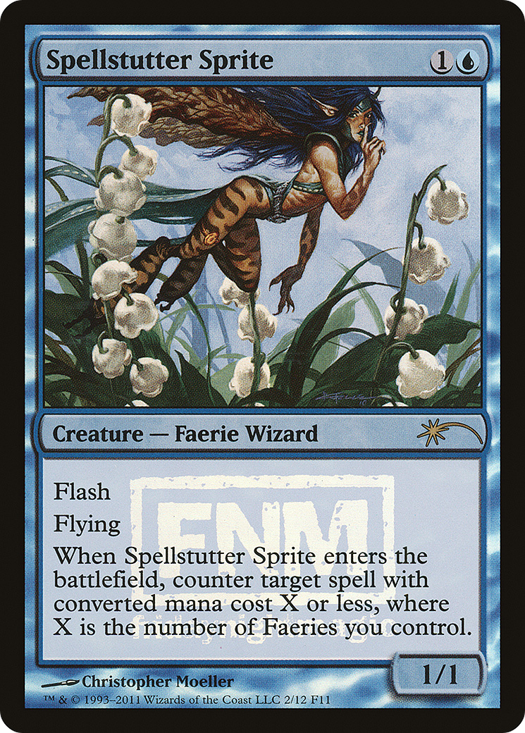 Spellstutter Sprite [Friday Night Magic 2011] Foil