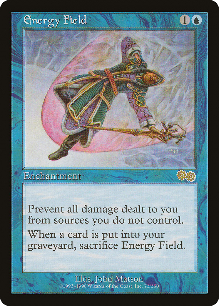 Energy Field (USG-073) [Urza's Saga]