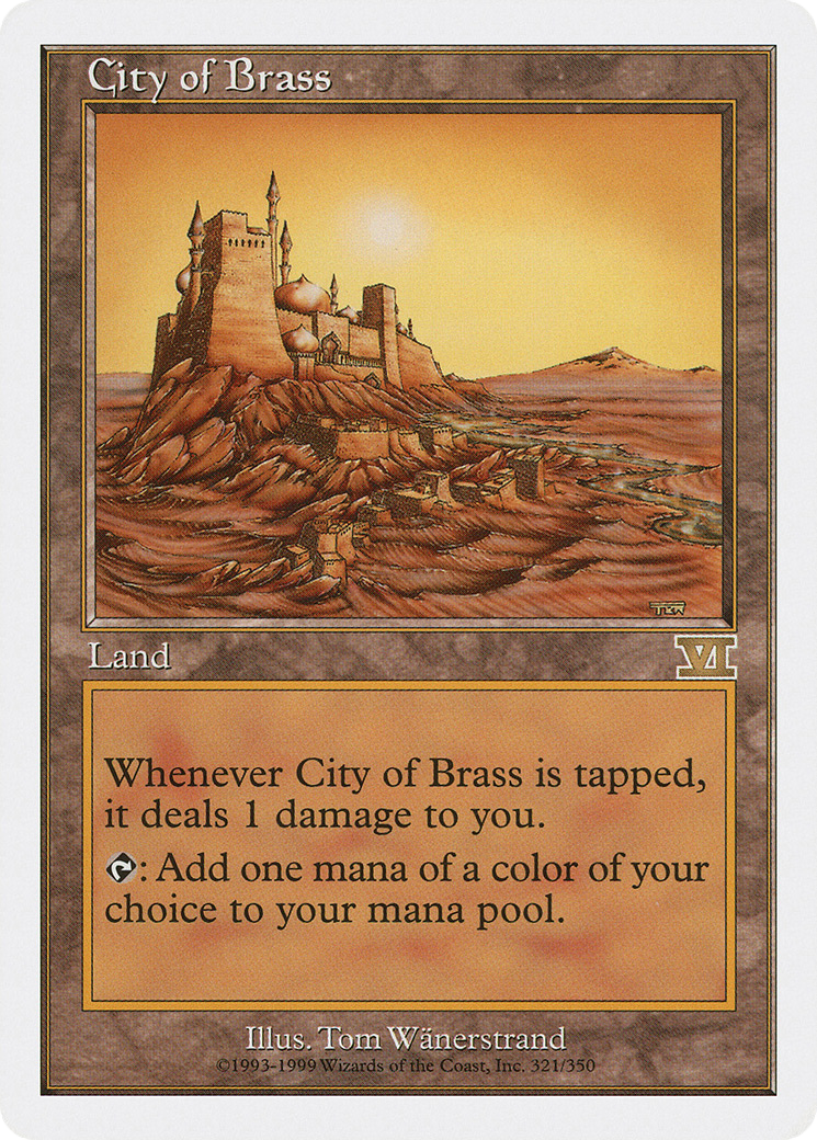 City of Brass (6ED-321) [Classic Sixth Edition]