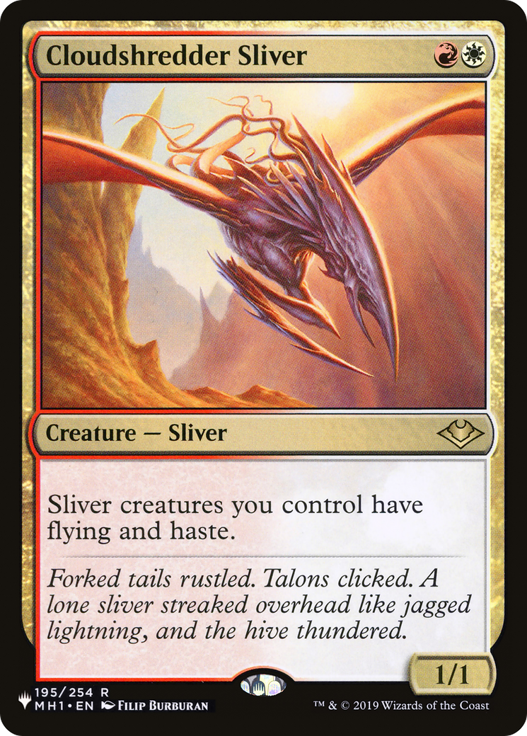 Cloudshredder Sliver (LIST-MH1-195) [The List]