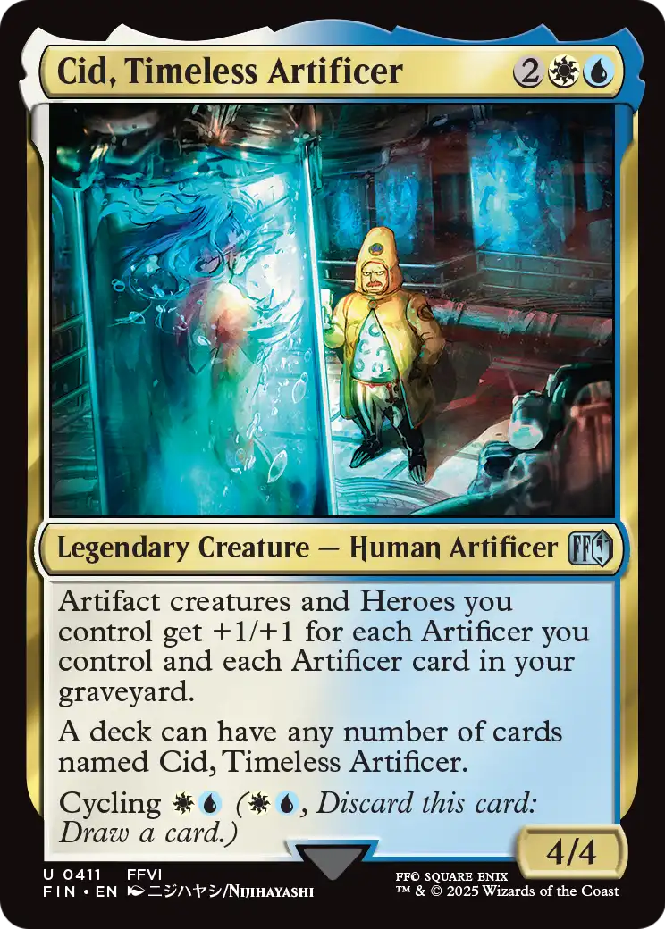 Cid, Timeless Artificer (FIN-411) [FINAL FANTASY]