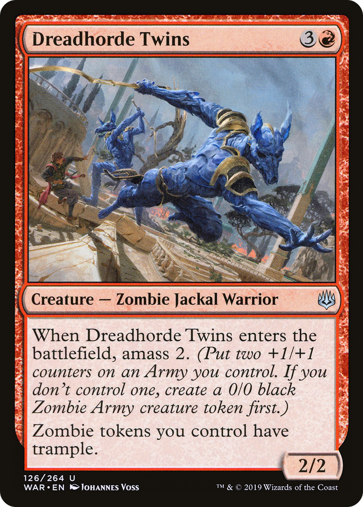 Dreadhorde Twins (WAR-126) [War of the Spark]