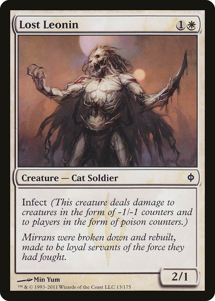 Lost Leonin (NPH-013) [New Phyrexia] Foil