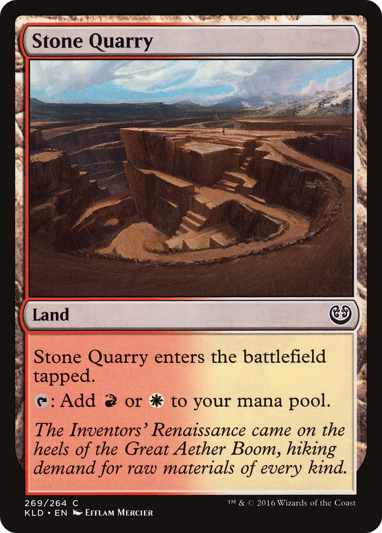 Stone Quarry (KLD-269) [Kaladesh]