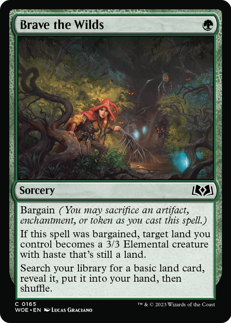Brave the Wilds (WOE-165) [Wilds of Eldraine]