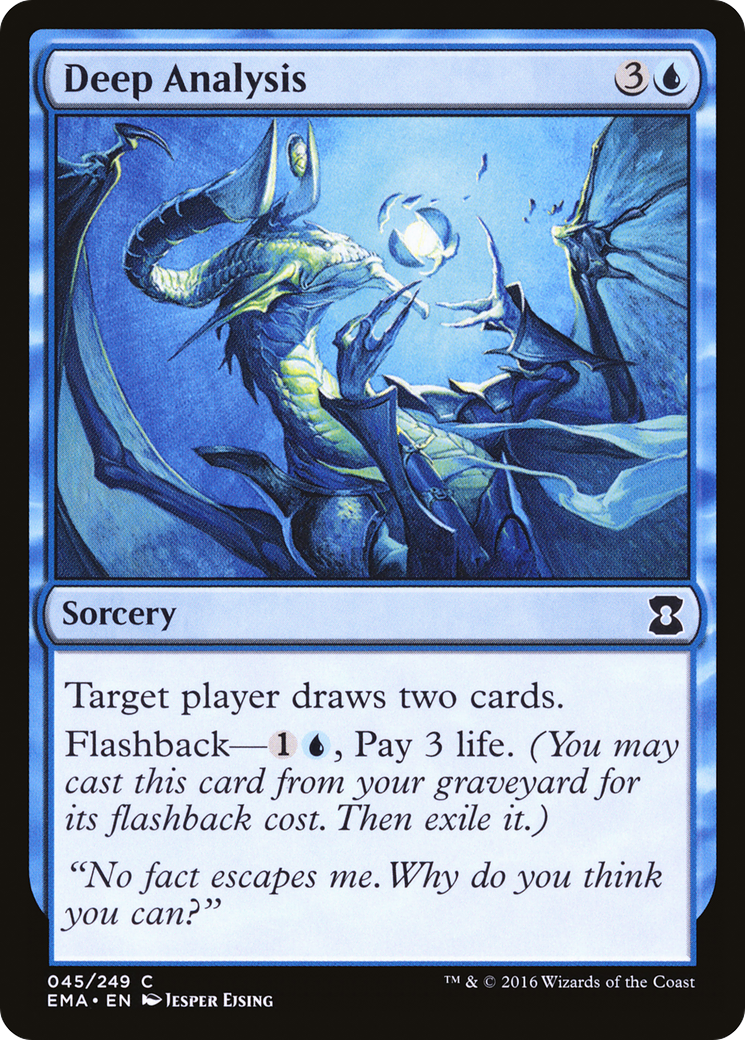 Deep Analysis (EMA-045) [Eternal Masters] Foil