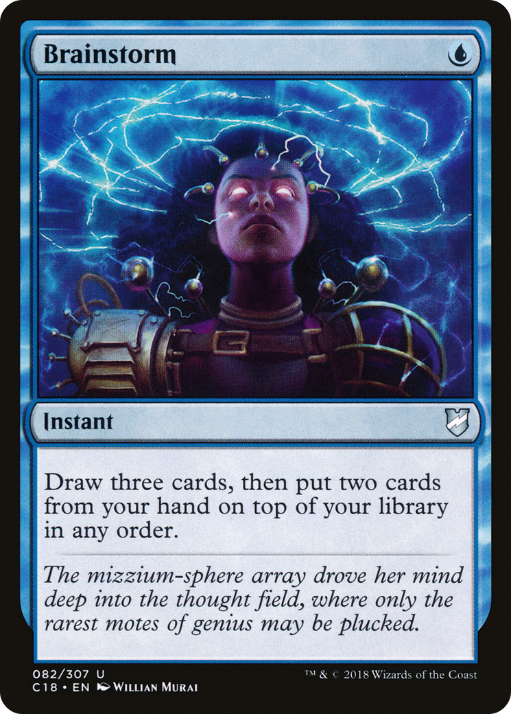 Brainstorm (C18-082) [Commander 2018]