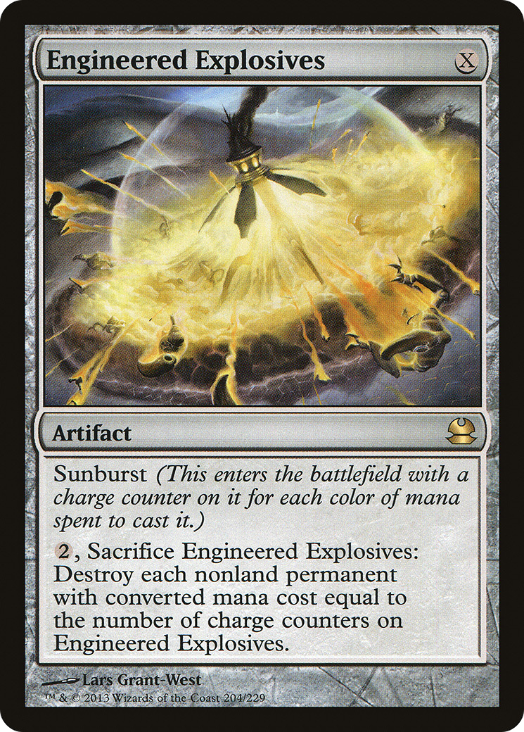 Engineered Explosives (MMA-204) [Modern Masters] Foil