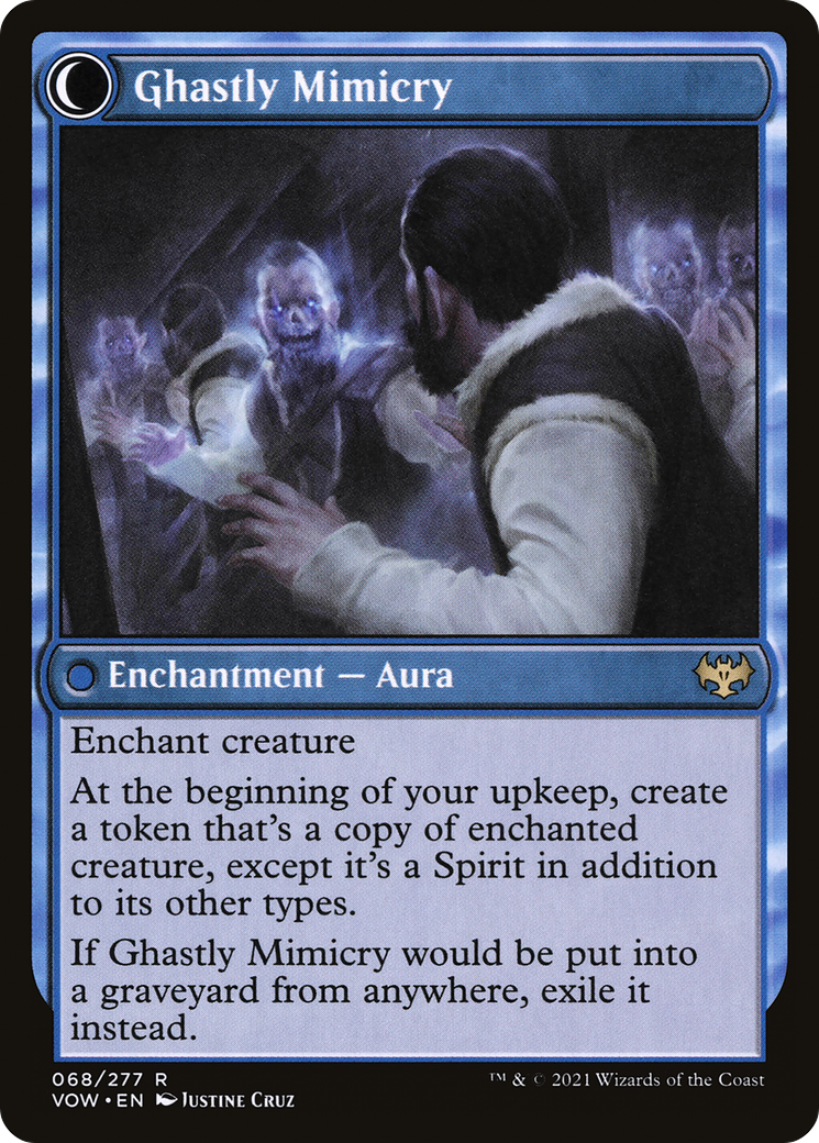 Mirrorhall Mimic (VOW-068) [Innistrad: Crimson Vow] Foil
