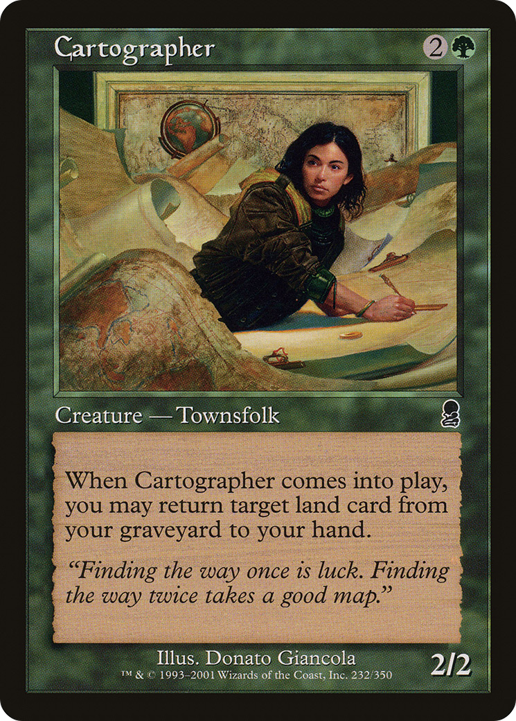 Cartographer (ODY-232) [Odyssey]