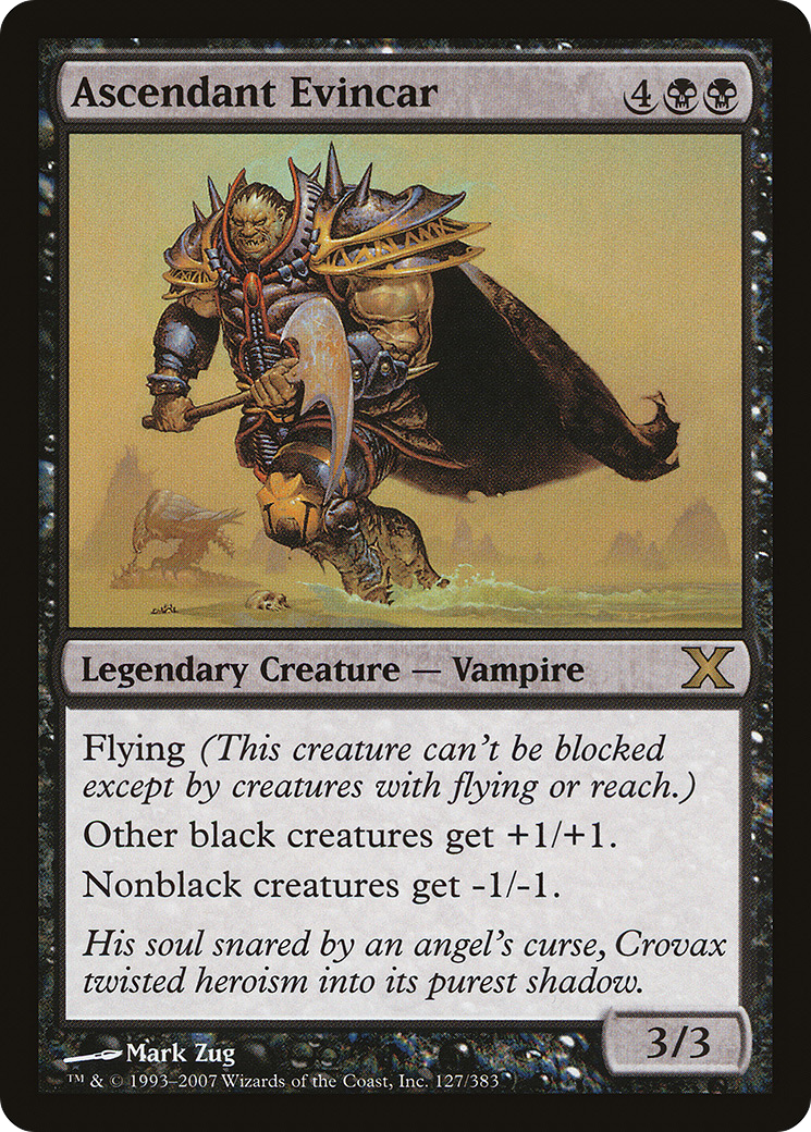 Ascendant Evincar (10E-127) [Tenth Edition]