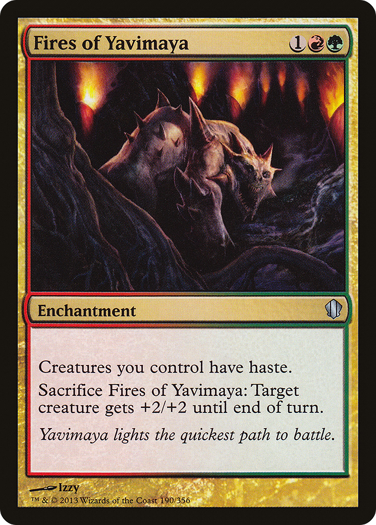Fires of Yavimaya (C13-190) [Commander 2013]