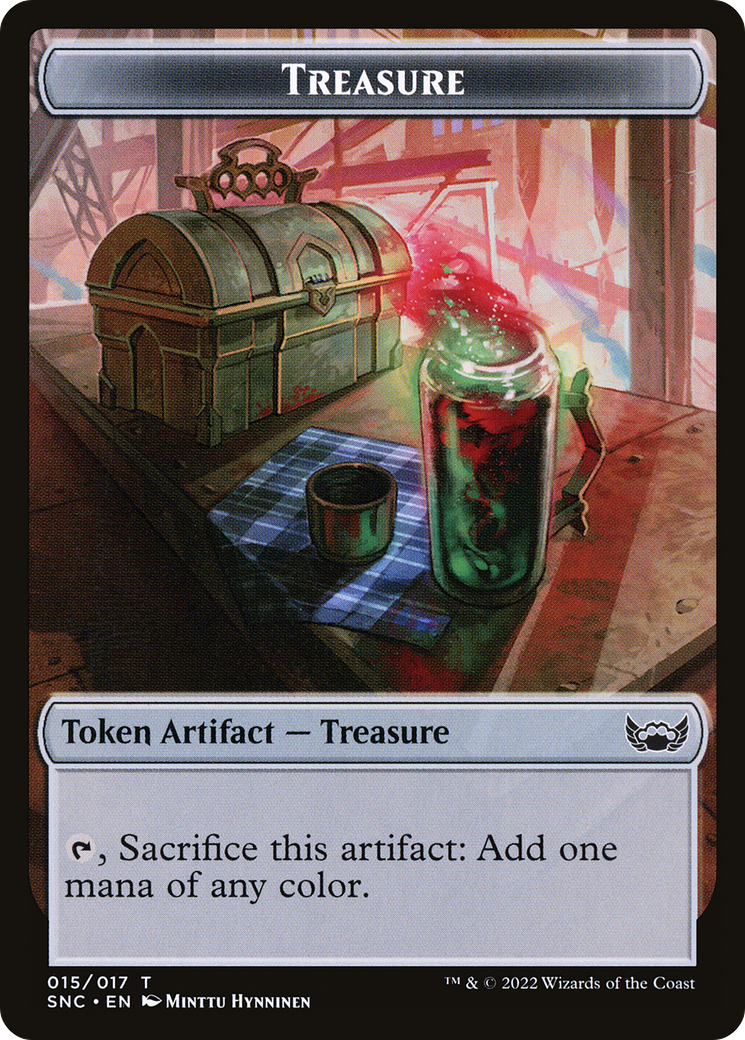 Treasure (TSNC-015) [Streets of New Capenna Tokens] Foil