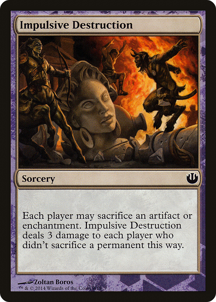 Impulsive Destruction [Defeat a God]