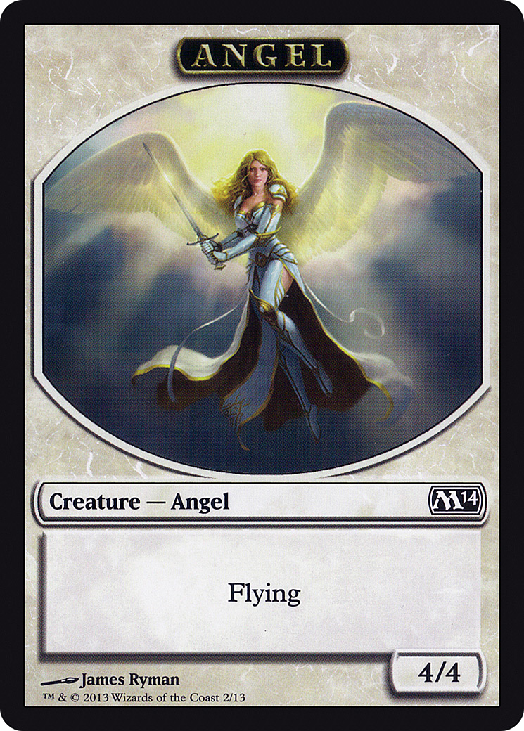 Angel Token (M14-002) [Magic 2014 Tokens]