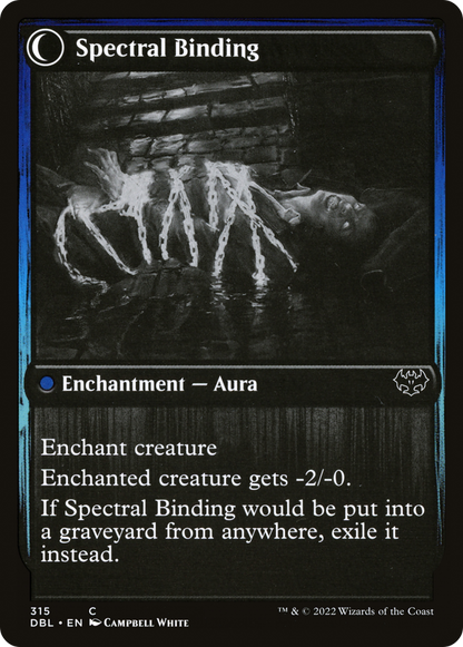 Binding Geist (DBL-315) [Innistrad: Double Feature] Foil