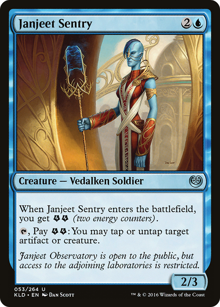 Janjeet Sentry (KLD-053) [Kaladesh] Foil