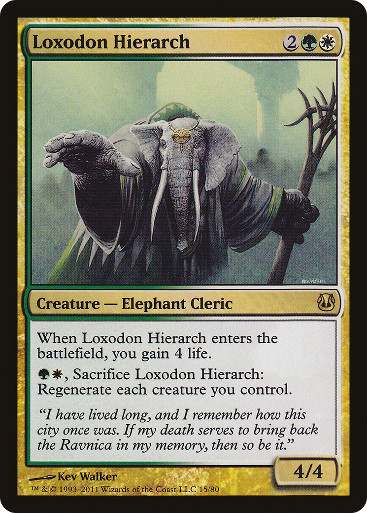 Loxodon Hierarch (DDH-015) [Duel Decks: Ajani vs. Nicol Bolas]