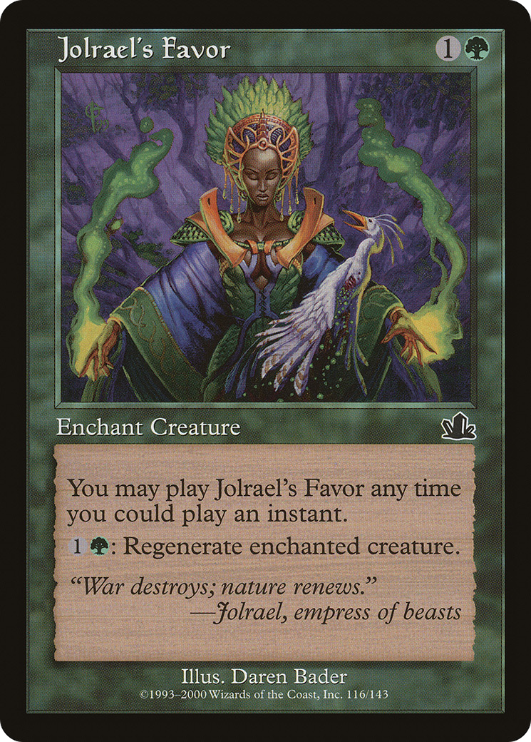 Jolrael's Favor (PCY-116) [Prophecy] Foil