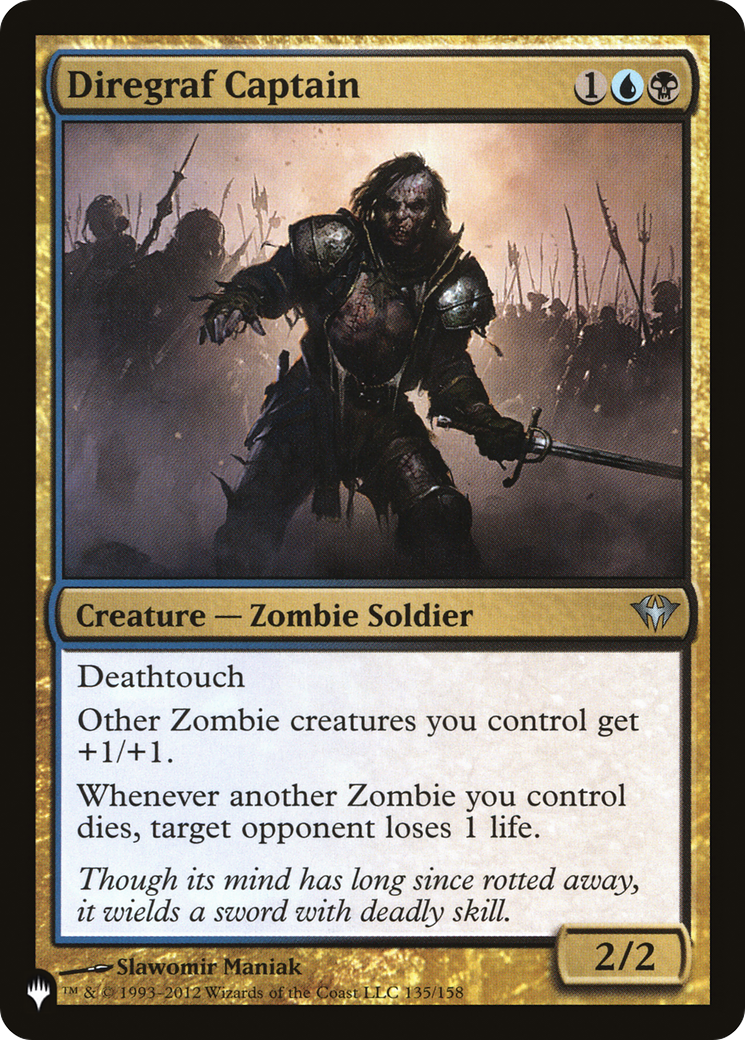 Diregraf Captain (LIST-DKA-135) [The List]